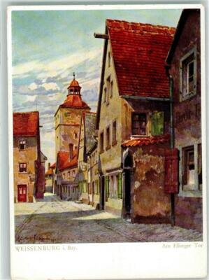 39243816 - 8832 Weissenburg Am Ellinger Tor signed Luettgens