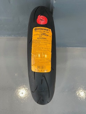 CONTINENTAL CONTI RACE ATTACK (SOFT) 120/70ZR17 58W BRAND NEW