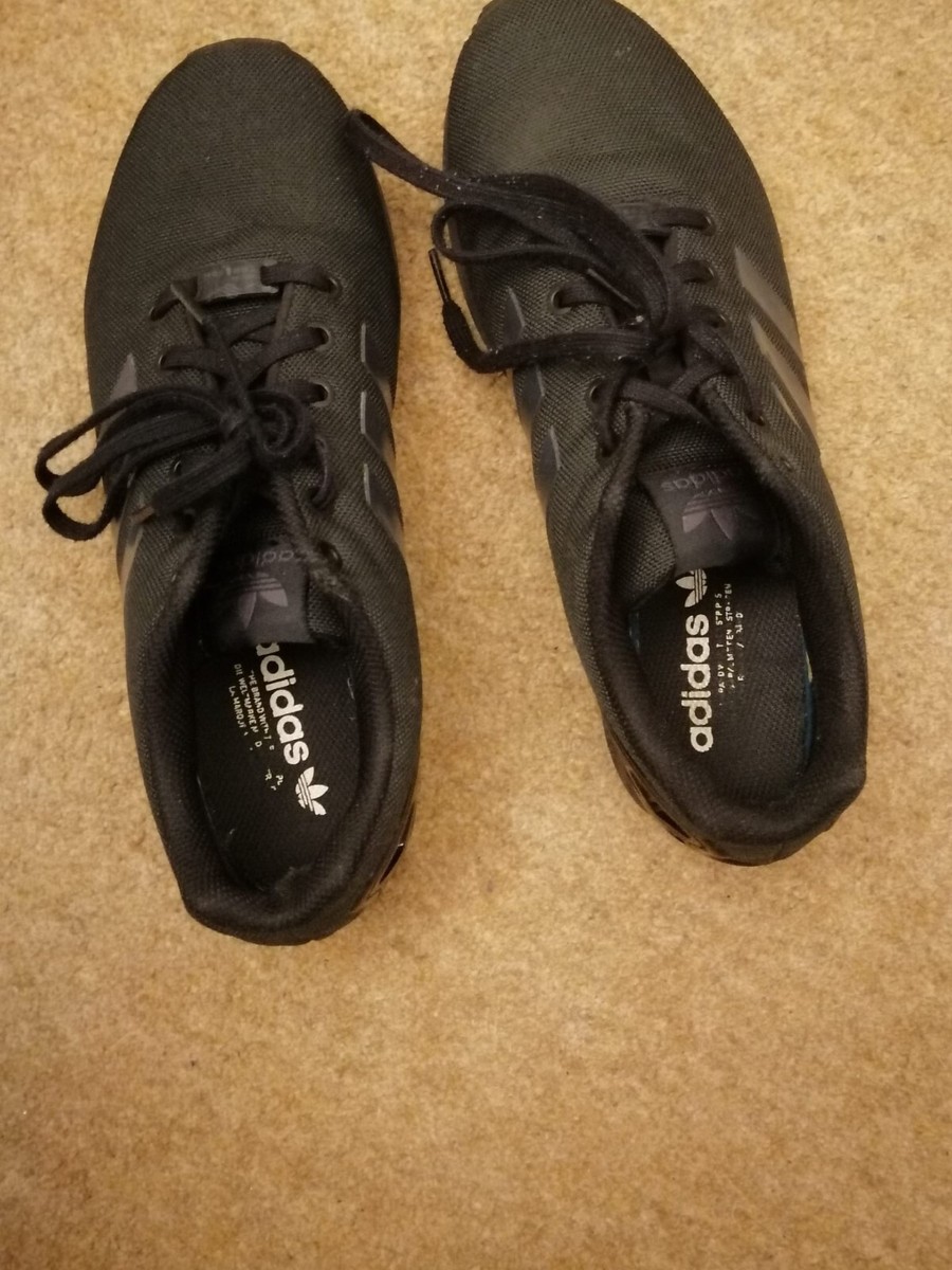 MENS adidas Originals ZX Flux UK Size Black UK