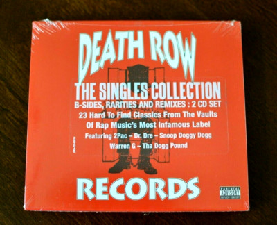 Death Row Singles Collection: B-Sides, Remixes Rarities [PA] Dr Dre 2pac 2CD NEW