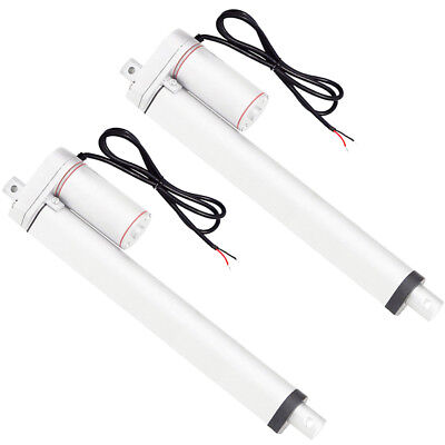 2PCS 12" inch Linear Actuator 330lbs DC12V Motor for Electric Medical Industrial