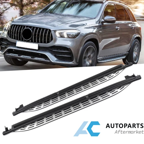 For 2020-2024 Mercedes W167 SUV GLE350 GLE450 Running Boards Side Step Nerf Bars
