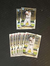(9) TONY BLANCO JR 2023 BOWMAN ROOKIE LOT (2 CHROME & 7 DRAFT) PIRATES