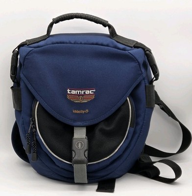Tamrac Velocity 8 Camera Bag Shoulder Sling Pack Backpack Blue 