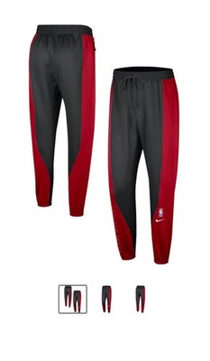 Chicago Bulls Nike 2023/24 Authentic Showtime Pants - Red/Black Size Large