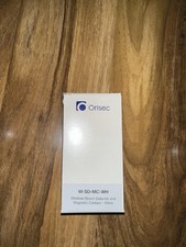 Orisec W-SD-MC-WH Wireless Shock Detector and Magnetic Contact White Brand New