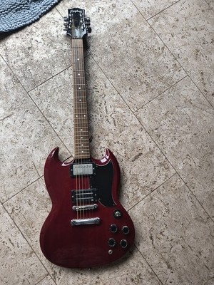 Epiphone SG Standard Cherry E-Gitarre (EISSBCHNH1)
