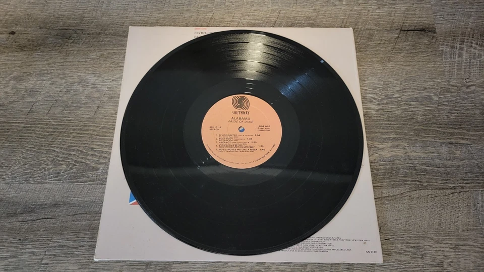 Alabama - Pride Of Dixie! Vinyl 1981 VG/VG. - Image 3 of 4