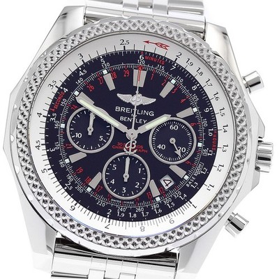 BREITLING Bentley Motors A25362 Chronograph black Dial Automatic Men's_922093