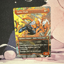 Wizards of the Coast MTG Spider-Punk 0207 Marvel's Spider-Man Rare Foil EN