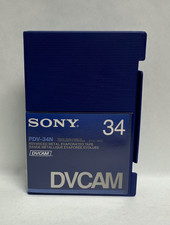 Sony DV Cam 34-Minute Videotape PDV-34N New/Blank/Unused