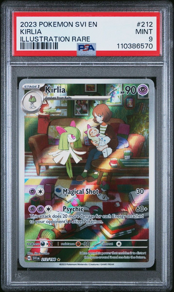 2023 POKEMON SVI EN-SCARLET & VIOLET ILLUSTRATION RARE #212 KIRLIA