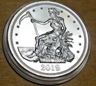 Zombucks Apocalypse Currency SLAYED DOLLAR 1oz .999 SILVER