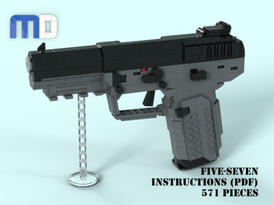 LEGO  Five-Seven Gun MOC - Digital Instructions only (PDF) !
