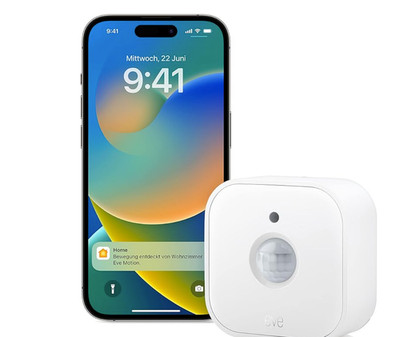 Eve Motion (Matter) Motion Sensor with Light Sensor (Indoor/Outdoor)