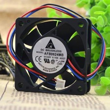 1 PCS New DELTA AFB0624MB 6015 6CM 24V 0.10A 3Pin DC Cooling Fan QW