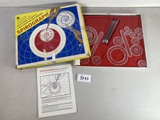 Spirograph Revolving Stencil Pattern Drawing Kit Vintage 8F43