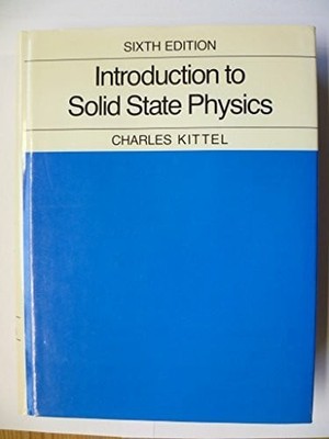 Introduction to Solid State Physics Buch John Wiley & Sons Inc