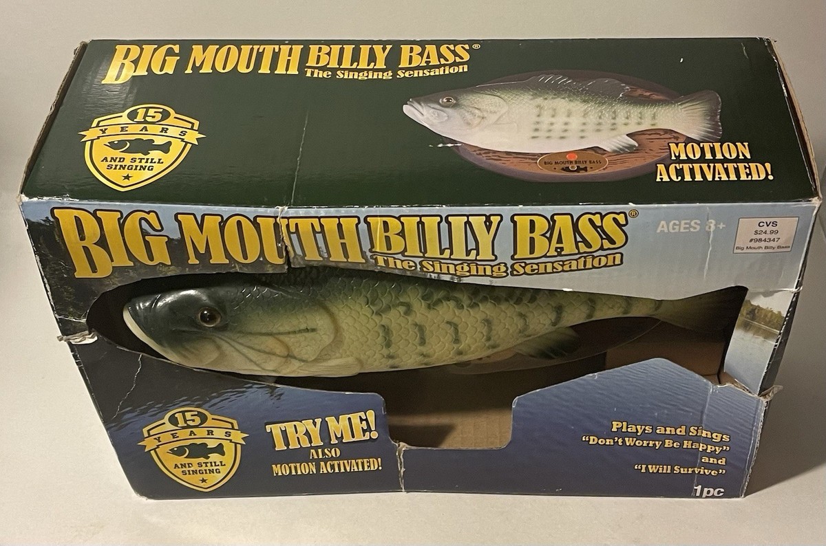 Big Mouth Billy Bass 15 Year Anniversary Special Edition The