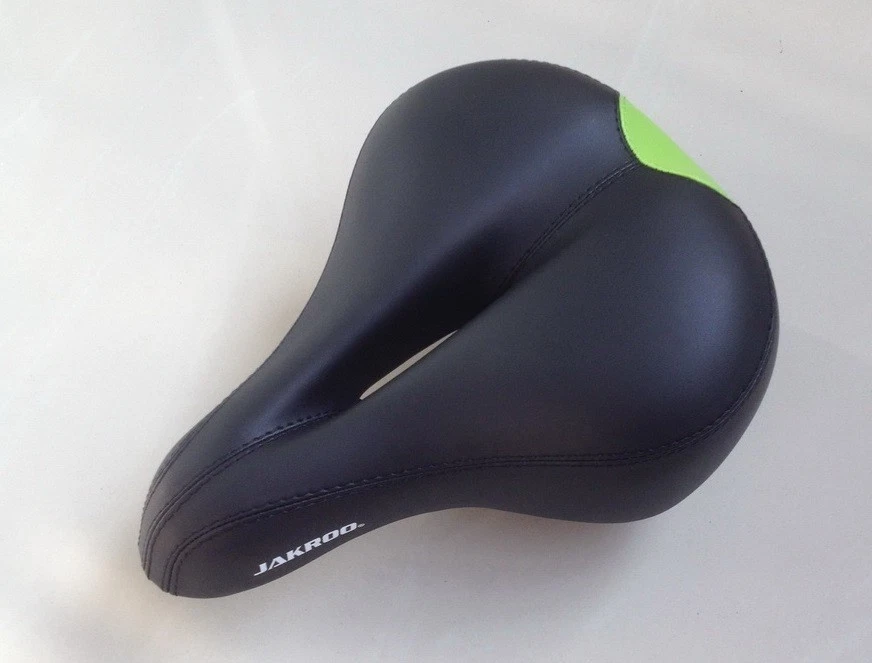 Almohadilla de sillín de bicicleta suave cómoda carretera MTB bicicleta de montaña sillines asiento hueco grande Foto 4 de 4