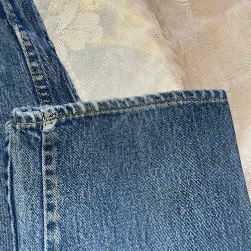 Levis Strauss Jeans Men 557 Bootcut Cotton Denim Jean 32x34 Blue Old Tag SF207 - Picture 6 of 24