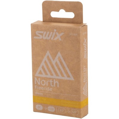 Swix North GlideWax Warm 60g | Performance-Optimized Ski Wax for Temperate