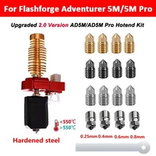 Hotend Nozzle Kit For Flashforge Adventurer 5M /5M Pro Printer Upgrade Parts