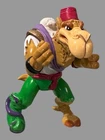 New Listing1993 Vintage Playmates TMNT Ninja Turtles Sandstorm Camel 4.5" Action Figure