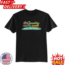 Quality Learning Center Graphic T-Shirt Inspirational School Theme Tee S-5XL