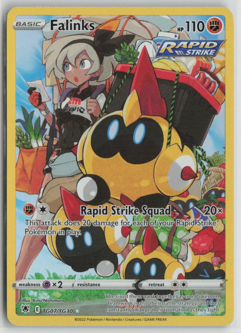 Falinks TG07/TG30 Holo Astral Radiance Trainer Gallery Pokemon LP