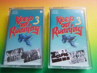 Doppel - MC  - 1993  Keep on Running 3 / Eine Kassette ist noch orig. verpackt.