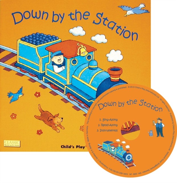Down by the Station (Classic Books with Holes UK by Jess Stockham (PB 2010) - Image 2