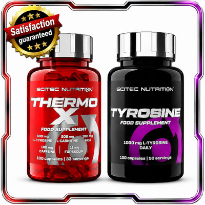 THERMO X + TYROSINE - reduces fatigue, concentration, more energy, weight loss