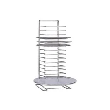 Winco APZT-1015 Tabletop 15 Tier Slot Pizza Pan Rack 12 12 27 Kitchen