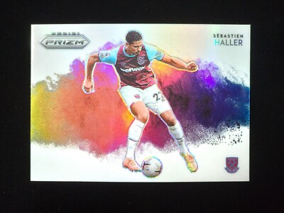 Sebastian Haller 2020-21 Prizm Premier League West Ham Color Blast SSP