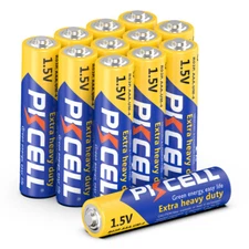 12x AAA Triple A Heavy Duty Batteries 1.5V R03P 24AC 4003 ND61R E92 Zinc-Carbon