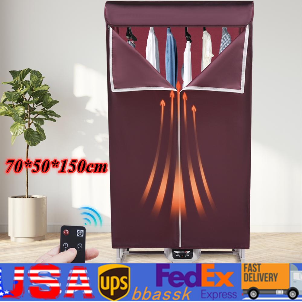 Portable 110V Electric Clothes Dryer 60LB Indoor Wet Laundry Warm Air Drying NEW