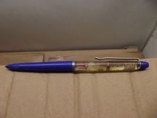 VINTAGE SOUVENIR MOUNT RAINIER SKIERS FLOATY PEN DENMARK