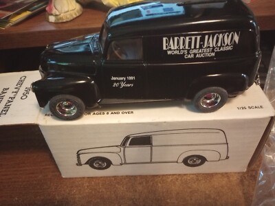 ERTL Barrett Jackson 1950 Chevy Panel Truck Bank # 9361 NIB 1990