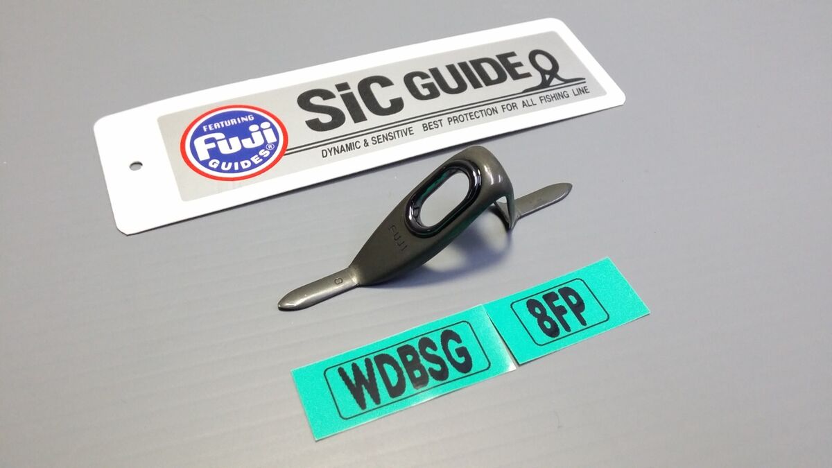 1pc Fuji Tackle DBSG WDBSG Light Jigging Fishing Rod Guide SIC