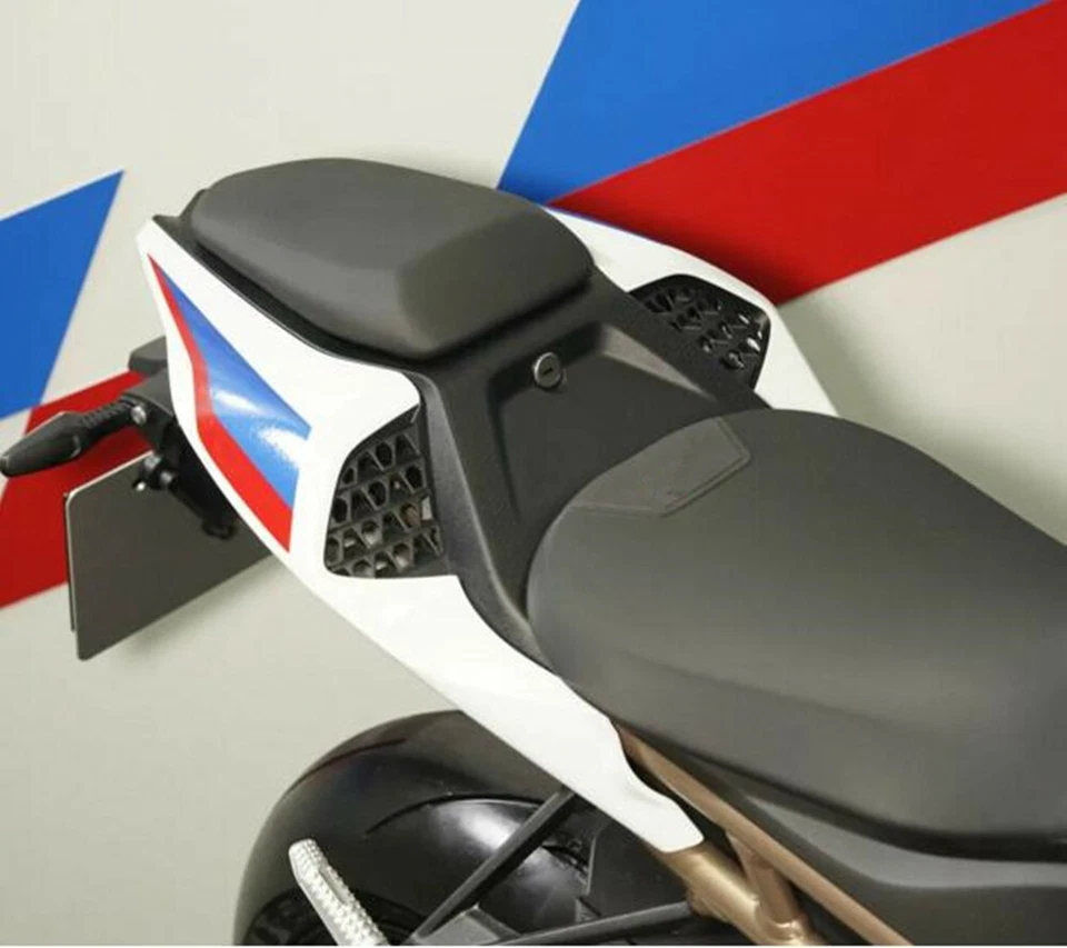 Almofada traseira de passageiro PU assento selim conforto para 2019-2022 BMW S1000RR M1000RR - Imagem 2 de 4