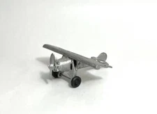 MINT Vintage AC Williams Cast Iron SPIRIT OF ST LOUIS Airplane Toy Metal Wheels