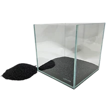 Black and Brown Aquarium Sand Made in U. S. A. 5, 10, 25 LBS