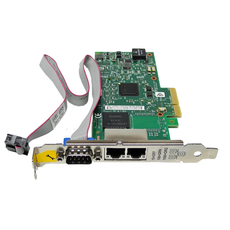 Intel I350-T2 Dual-Port Gigabit Ethernet + RS-232 Port PCIe x4 Server Adapter - Bild 3 von 3