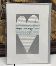 New Baby Hand Made Greeting Card from By Design Studios