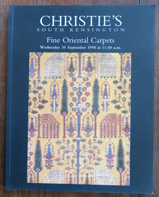 Christie’s South Kensington sale 8133. 30 Sept 1998. Fine Oriental Carpets Asnew