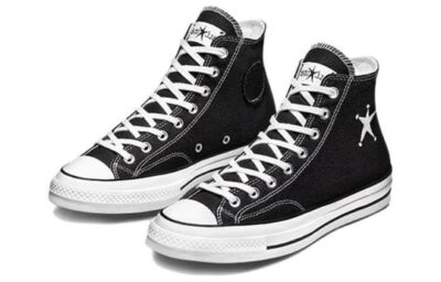 Size 11 - Stussy x Converse Chuck 70 High Black for sale online | eBay