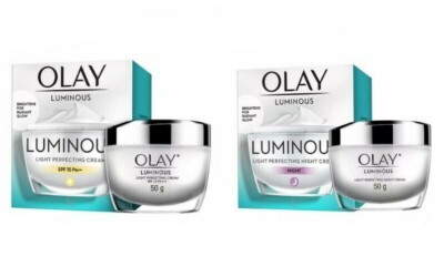 Olay Luminous Light Perfecting Moisturizer Radiant Glow Day+Night Cream 50g  | eBay