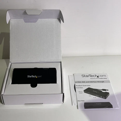Startech USB3SMDOCKHV usb 3.0 mini docking station w HDMI VGA GbE USB