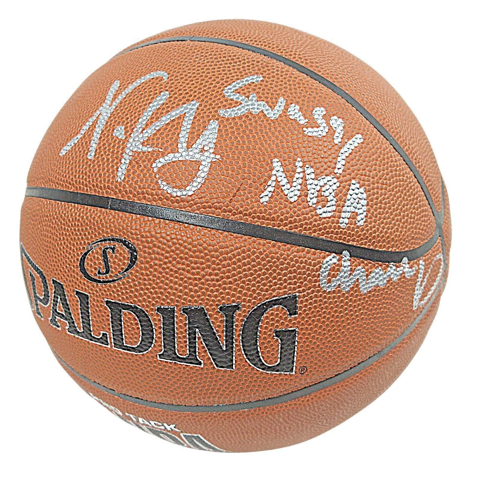 Nick Young Autografiado NBA Baloncesto Golden State Warriors Campeones Beckett Automático Foto 4 de 4
